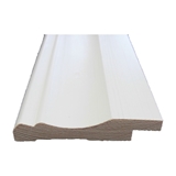 Show details for Skirting board 15X90X2700 PINE WHITE