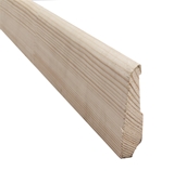 Show details for Skirting board 19X74X3000 MM PINE