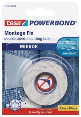 Picture of ADHESIVE TAPE FOR MIRROR ATTACHMENT.1,5MX19MM (TESA)
