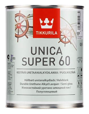 Picture of Universal varnish Tikkurila Unica Super EP 0.9l, semi-gloss
