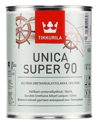 Picture of Universal varnish Tikkurila Unica Super EP, 0.9l, glossy