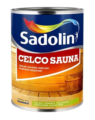 Picture of VARNISH CELCO SAUNA 1L FOR BATHS (SADOLIN)
