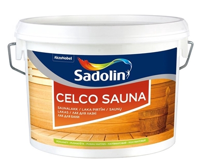 Picture of VARNISH CELCO SAUNA 2.5L FOR BATHS (SADOLIN)