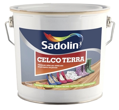 Picture of VARNISH CELCO TERRA 20 2.5L FOR FLOORS (SADOLIN)