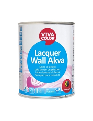 Picture of INTERIOR VARNISH P / MAT.WALL AKVA EP 0,9L (VIVACOLOR)