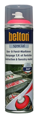 Picture of Spray paint Belton for wood marking, 500ml, red
