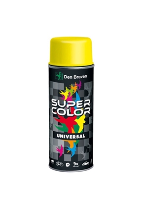 Picture of Aerosol paint Den Braven Universal, 400ml, glossy, black
