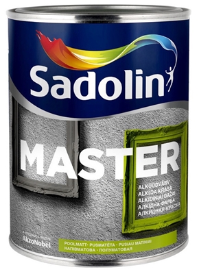 Picture of Alkyd paint Sadolin Master 30BW, semi-matt, 1l