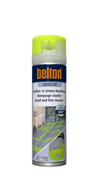 Picture of Belton Spray Road Paint 0.5l Yellow