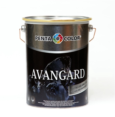 Picture of Dispersion paint Pentacolor Avangard, 2.7L, white