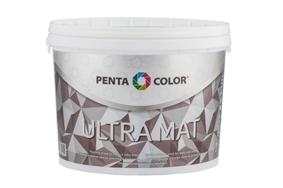 Picture of Dispersion paint Pentacolor Ultra Mat, 3 l, white