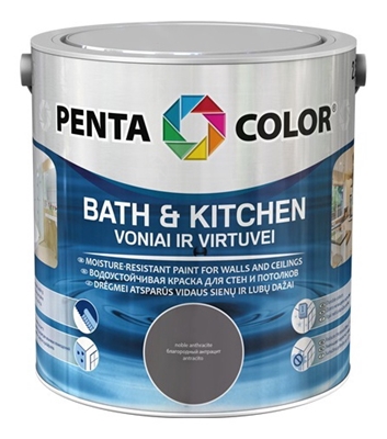 Picture of PAINT BATH &amp; KITCHEN 2.5 l PASTE ROSE (PENTACOLOR)