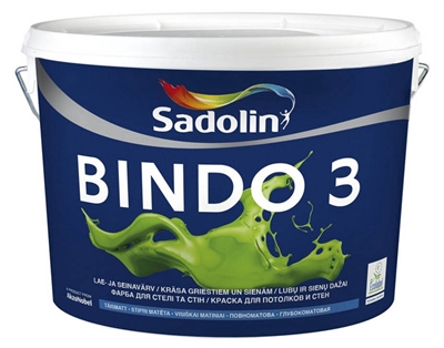 Picture of COLOR BINDO 3 BW 10L PIL.MAT. (SADOLIN)