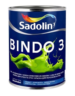 Picture of COLOR BINDO 3 BW 1L PIL.MAT. (SADOLIN)