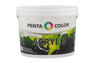 Picture of COLOR DISP. PENTACOLOR ACRYL 3 WHITE 3 L