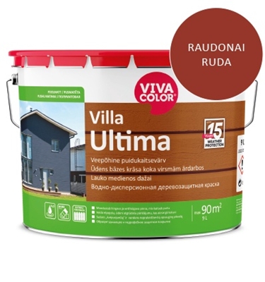 Picture of COLOR FACADE VILLA ULTIMA RED BROWN 9.4L