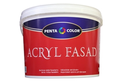 Picture of Facade paint Pentacolor Acryl Facade, 5 l, white