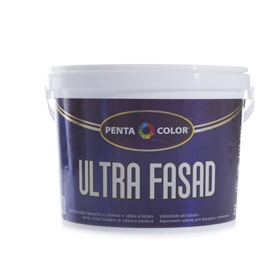 Picture of Paint for facades Pentacolor Ultra Facade, 3 l, white