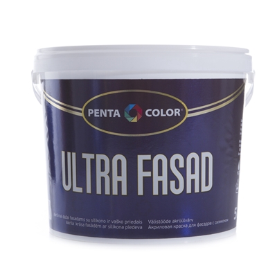 Picture of Facade paint Pentacolor Ultra Facade, 5 l, white