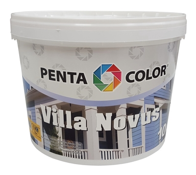 Picture of Paint for facades Pentacolor Villa Novus, 10 l, brown