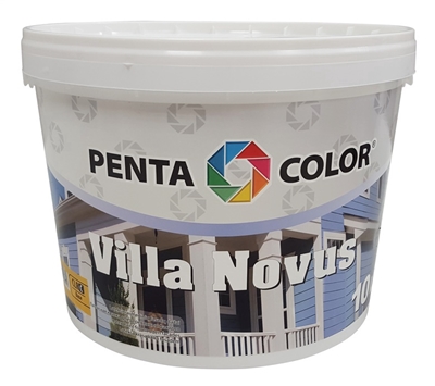 Picture of Paint for facades Pentacolor Villa Novus, 10 l, cherry color