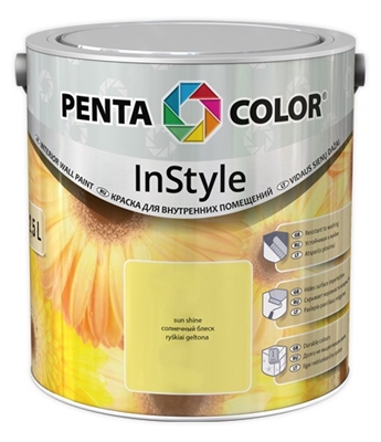 Picture of Interior paint Pentacolor Instyle, 2.5 l, peach