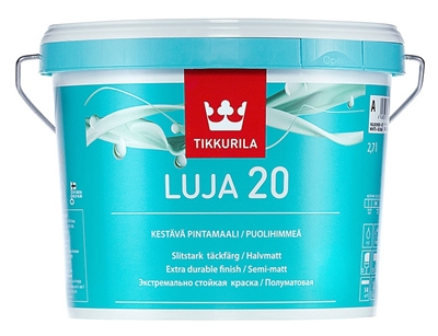 Picture of PAINT FOR WALLS LUJA 20 2,7L A-WHITE (TIKKURILA)