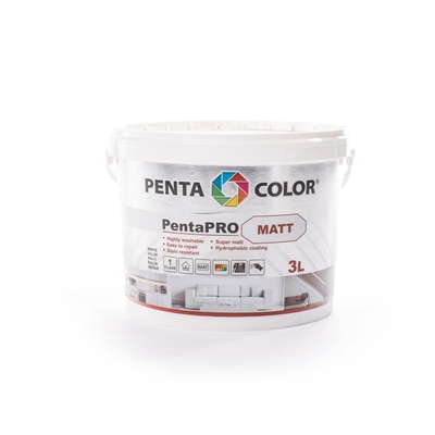 Picture of PAINTS PENTACOLOR PENTAPRO MAT CLR 3L