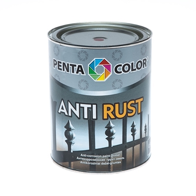 Picture of Anti-corrosion primer Pentacolor Antirust, 0.9l, red