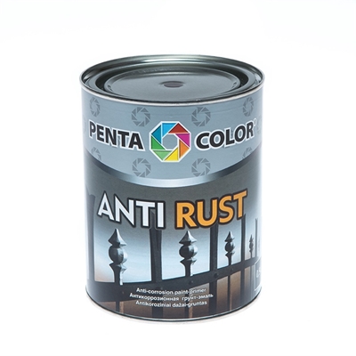 Picture of Anti-corrosion paint Pentacolor Antirust, 0.9l, chocolate brown