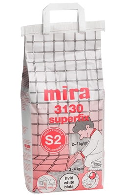 Picture of ADHESIVE TILE 3130 SUPERFIX 15KG WHITE