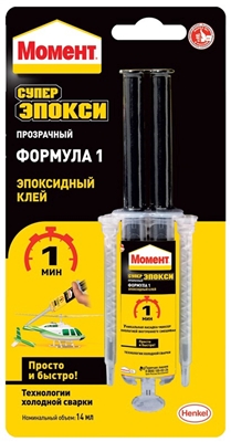 Picture of ADHESIVE MOMENT INSTANT MIX 1 MIN 14ML