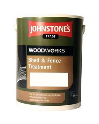 Picture of PROTECTIVE COLOR.WOOD.SHED &amp; FENCE D.CHESTNUT 5L (JOHNSTONE&#39;S)