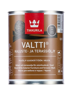 Picture of Oil for wood Tikkurila 0.9l, black