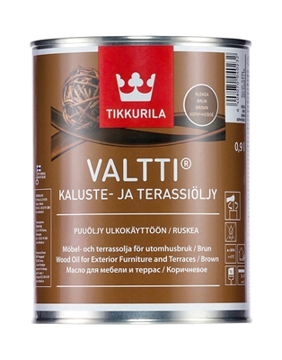 Picture of Tikkurila Valtti wood oil, 0.9l, brown