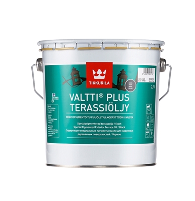 Picture of OIL TERRAS VALTTI PLUS TERASSIÖ Black 2.7 (TIKKURILA)