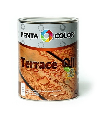 Picture of OIL FOR TUNG WOOD TERRACE BROWN 0,9L (PENTACOLOR)
