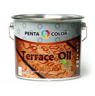 Picture of OIL FOR TUNG WOOD TERRACE BROWN 2.7L (PENTACOLOR)