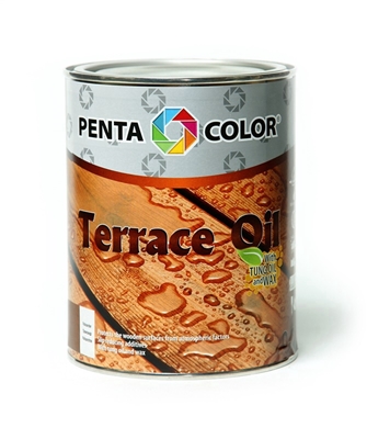 Picture of OIL FOR TUNG WOOD TERRACE G.BROWN 0,9L (PENTACOLOR)