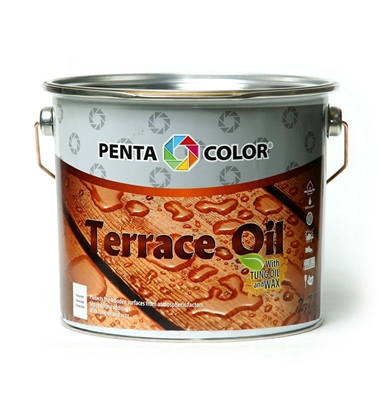 Picture of OIL FOR TUNG WOOD TERRACE G.BROWN 2,7L (PENTACOLOR)