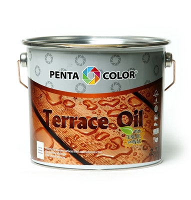 Picture of OIL FOR TUNG WOOD TERRACE BLACK 2,7L (PENTACOLOR)