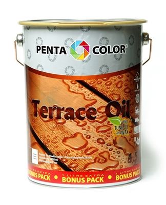 Picture of OIL FOR TUNG WOOD TERRACES T.BRUNA 3,5 + 1L (PENTACOLOR)