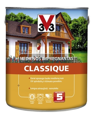 Picture of CLASSIC IMPREGNANTS mahogany 0.75 L (V33)