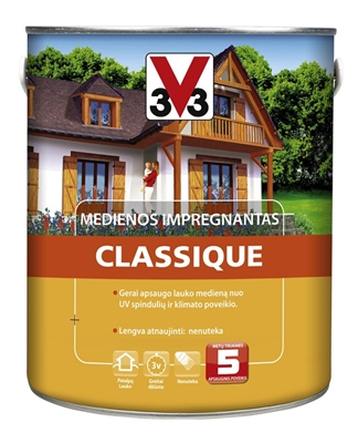 Picture of Impregnant V33 Classique, 2.5l, Scandinavian pine