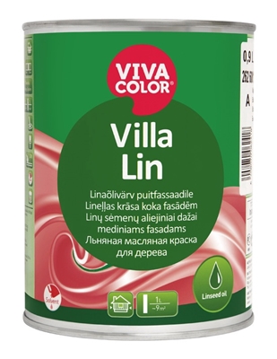 Picture of PAINT FOR WOOD VILLA LIN A 0,9L, GLOSSY