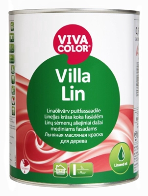 Picture of PAINT FOR WOOD VILLA LIN C 0,9L, GLOSSY