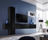 Picture of ASM Blox VI Living Room Wall Unit Set Black/White