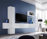 Show details for ASM Blox VI Living Room Wall Unit Set White