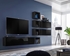 Picture of ASM Blox VII Living Room Wall Unit Set Black