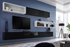 Picture of ASM Blox X Living Room Wall Unit Set White/Black